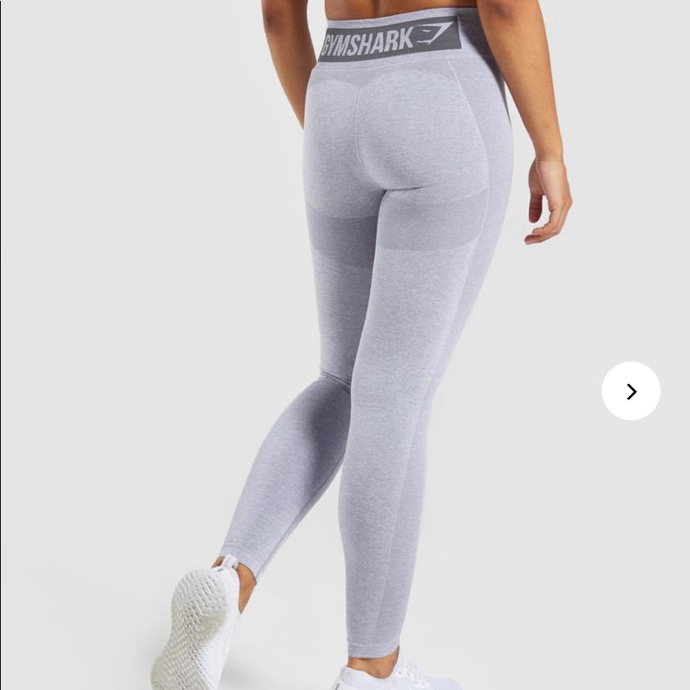 Gymshark Flex High Waisted Leggings Blue/Grey M